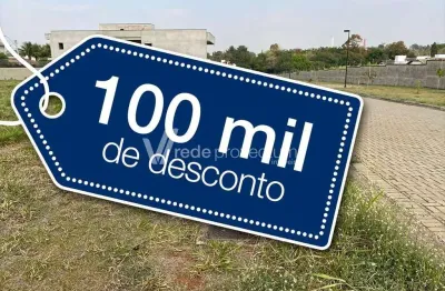 Terreno em condomínio fechado à venda na rua maria adame pattaro, 345, barão geraldo, campinas por r$ 750.000