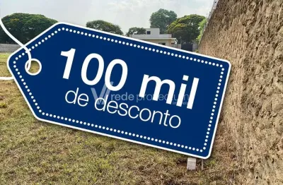 Terreno em condomínio fechado à venda na rua maria adame pattaro, 345, barão geraldo, campinas por r$ 750.000