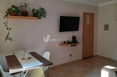 Apartamento com 2 quartos à venda na rua maestro diogo hugo bratficher, 70, jardim miranda, campinas, 56 m2 por r$ 272.000