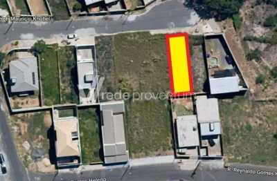 Terreno à venda na rua professor mauricio knobel, 334, residencial parque da fazenda, campinas por r$ 234.777