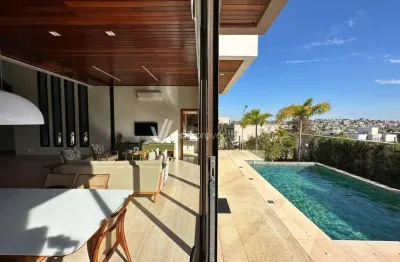 Casa em condomínio fechado com 4 quartos à venda na rua das palmas, 1, alphaville dom pedro, campinas, 450 m2 por r$ 5.200.000