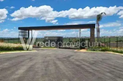 Terreno em condomínio fechado à venda na estrada municipal pln, s/n°, são bento, paulínia por r$ 215.000