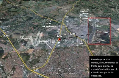 Terreno comercial à venda na rodovia santos dumont, 72, jardim nova américa, campinas por r$ 10.500.000