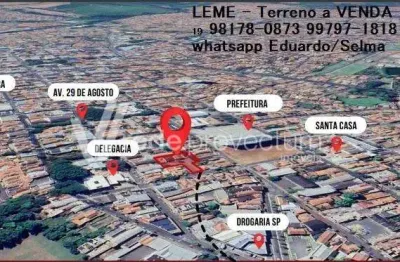 Terreno comercial à venda na luís clemente sampaio, 158, centro, leme por r$ 4.500.000