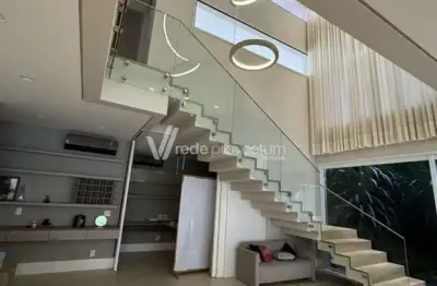 Casa em condomínio fechado com 3 quartos à venda na avenida carlos diaulas serpa, 220, loteamento parque dos alecrins, campinas, 340 m2 por r$ 2.600.000