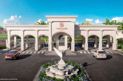 Terreno em condomínio fechado à venda no parque brasil 500, paulínia  por r$ 425.000