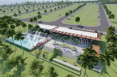 Terreno em condomínio fechado à venda na área rural de paulínia, paulínia  por r$ 230.000