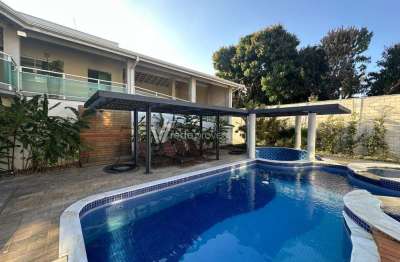 Casa em condomínio fechado com 4 quartos à venda na ângelo borin, 130, parque luciamar, campinas, 1000 m2 por r$ 3.000.000