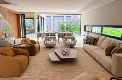 Casa em condomínio fechado com 4 quartos à venda na rua das abélias, 1, alphaville dom pedro, campinas, 560 m2 por r$ 6.500.000