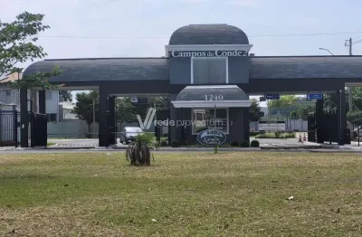 Terreno em condomínio fechado à venda na Avenida José Puccinelli, 1240, Campos do Conde II, Paulínia por R$ 260.000