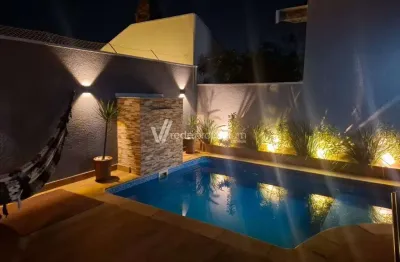 Casa em condomínio fechado com 3 quartos à venda na Avenida José Puccinelli, 130, Campos do Conde I, Paulínia, 188 m2 por R$ 1.300.000