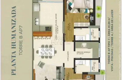 Apartamento com 2 quartos à venda na Avenida Doutor Vital Brasil, 1260 1261, Vila São Lúcio, Botucatu