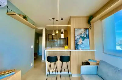 Apartamento mobiliado 1 quarto - aparecida - santos - sp