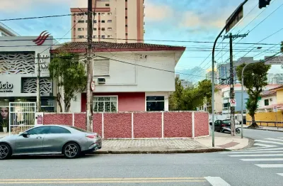Casa comercial com 2 salas para alugar na Rua Oswaldo Cochrane, 164, Embaré, Santos