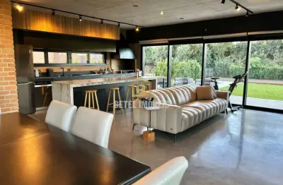 Casa em condomínio fechado com 3 quartos à venda na rua lino estácio dos santos, 1180, villa lucchesi, gravataí por r$ 1.800.000