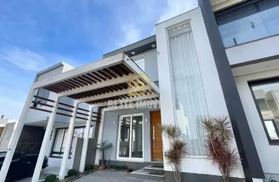 Casa em condomínio fechado com 3 quartos à venda na rua tancredo neves, 990, jansen, gravataí por r$ 850.000