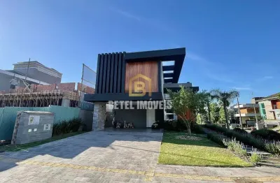 Casa em condomínio fechado com 3 quartos à venda na avenida alphaville, 2745, alphaville, gravataí por r$ 2.650.000