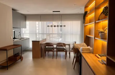 Aluga-se brooklin - apto novo decorado - 74m2 - 2 suítes - 150m metrô