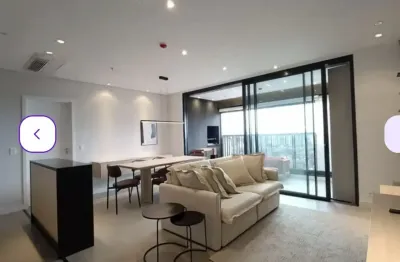 Apartamento mobiliado 78m2 no  brooklin - novo - 2 vagas - 2 dorms - 1 suíte