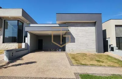 Casa à venda em paulínia, parque brasil 500, com 3 suítes, com 213.33 m², santorini residencial club