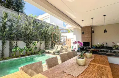 Casa à venda em campinas, swiss park, com 4 suítes, com 270 m², swiss park