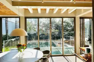 Casa à venda em campinas, barão geraldo, com 4 suítes, com 380 m², condomínio residencial colina