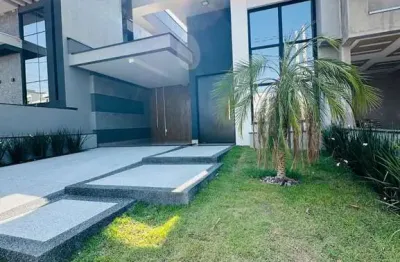 Casa à venda em indaiatuba, loteamento park gran reserve, com 3 suítes, com 140 m²