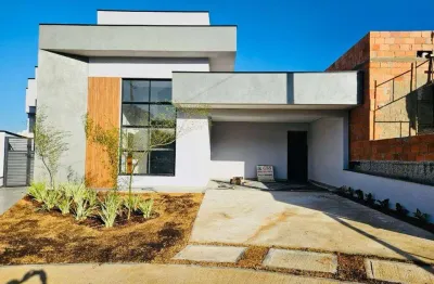 Casa à venda em indaiatuba, loteamento park gran reserve, com 3 suítes, com 156 m²