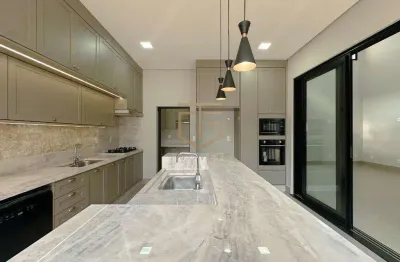 Casa à venda em paulínia, parque brasil 500, com 3 suítes, com 191.86 m², santorini residencial club