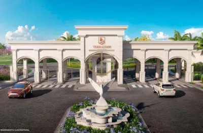 Terreno à venda em paulínia, parque brasil 500, com 250 m², terrassos residencial