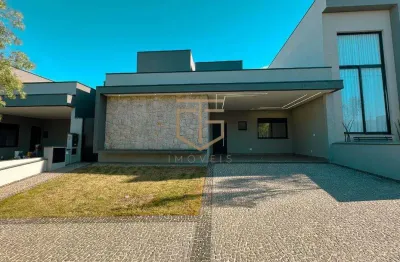 Casa à venda em Paulínia, Parque Brasil 500, com 3 suítes, com 212.86 m², Santorini Residencial Club