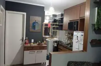 Apartamento à venda em valinhos, sítios frutal, com 2 quartos, com 49 m², condominio bem te vi