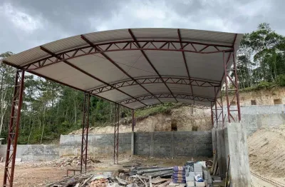 Galpão, 200 m² - venda por r$ 1.800.000,00 ou aluguel por r$ 10.000,00/mês - ouro fino paulista (ouro fino paulista) - ribeirão pires/sp