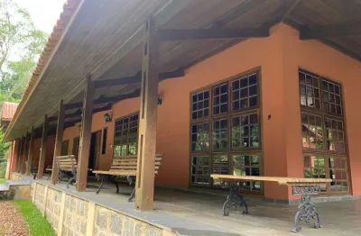 Chácara com 6 dormitórios à venda, 60000 m² por r$ 2.800.000,00 - sítio casa vermelha (ouro fino paulista) - ribeirão pires/sp