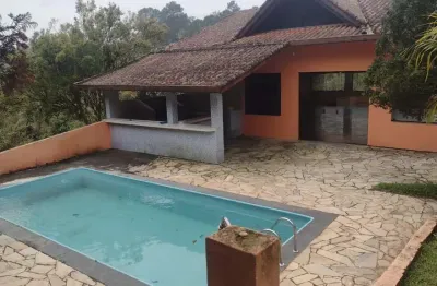 Chácara com 4 dormitórios à venda, 5000 m² por r$ 850.000,00 - centro de ouro fino paulista - ribeirão pires/sp