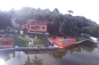 Chácara com 4 dormitórios à venda, 10000 m² por r$ 3.500.000,00 - estância são luís - suzano/sp