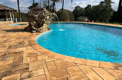 Sítio com 4 dormitórios à venda, 74000 m² por r$ 3.500.000,00 - chácaras reunidas canadá - santa isabel/sp