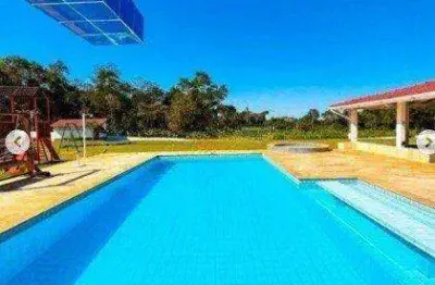 Chácara com 8 dormitórios à venda, 242000 m² por r$ 12.000.000 - cerejeira - guararema/sp