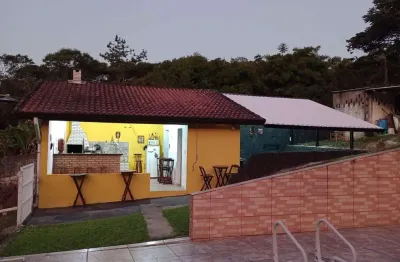Chácara com 3 dormitórios à venda, 2830 m² por r$ 395.000 - vila california - rio grande da serra/sp
