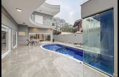 Casa com 4 dormitórios à venda, 550 m² por r$ 5.900.000,00 - swiss park - são bernardo do campo/sp