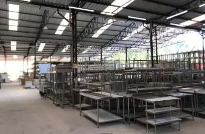 Galpão industrial de 7.000m2 de frente para rodovia indio tibiriçá em ribeirão pires