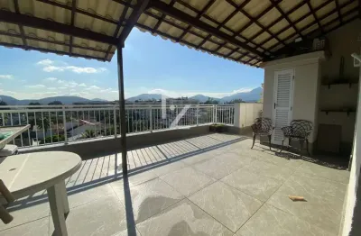 Cobertura à venda em rio de janeiro, taquara, com 3 quartos, com 124 m², via alto mapendi