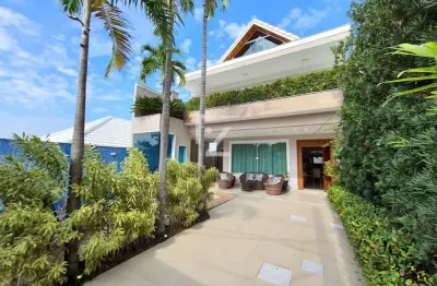 Magnífica casa na taquara 3 suítes c/closet + dependência completa e piscina com sauna