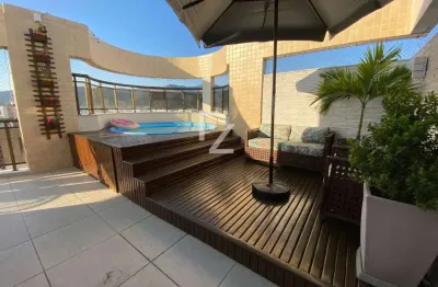 Cobertura à venda em rio de janeiro, freguesia (jacarepaguá), com 3 quartos, com 208 m²