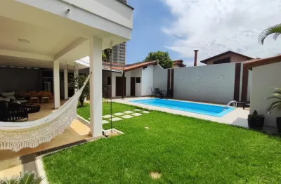 SOBRADO MOBILIADO NO COND. JD. AQUARIUS II - 4 suítes (2 com sacada).