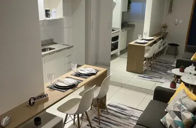 Apartamento para venda com 27mts² com sala, quarto e cozinha