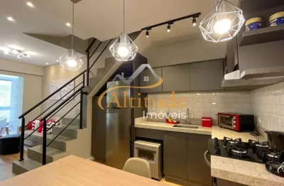 Lindo apartamento mobiliado e decorado no gaudi loft design