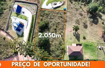 Terreno com 2.050 m² no loteamento marie france – preço de oportunidade