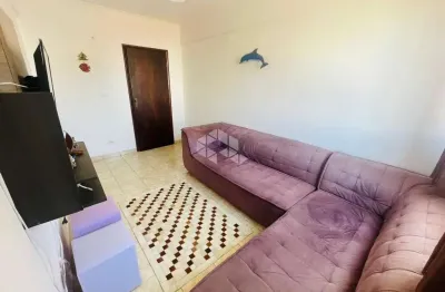 Apartamento a venda na praia grande, no caiçara, com 1 dorm e 1 vaga.