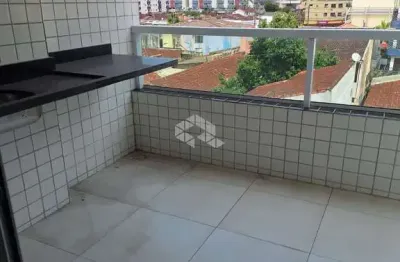 Apartamento novo a venda na praia grande, bairro ocian com 2 quartos, 1 suite e 1 vaga